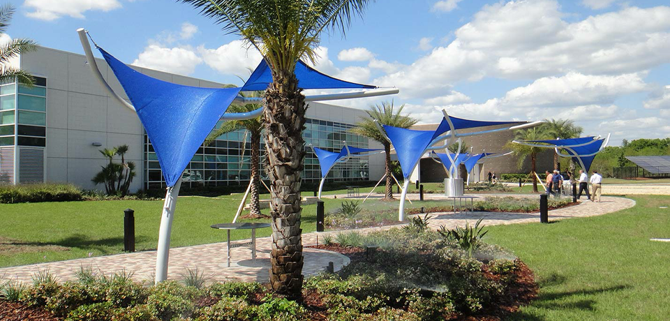 Commercial Grade Shade Structures Installation